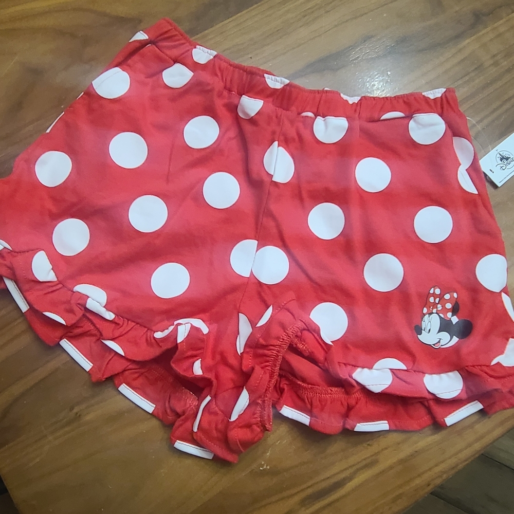 NWT Disney Minnie Mouse shorts! Polka Dots!